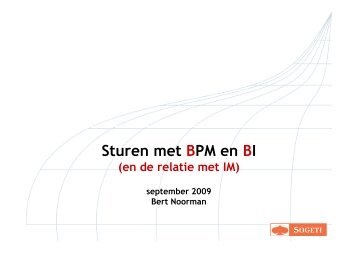 BPM & BI [Compatibiliteitsmodus] - Net