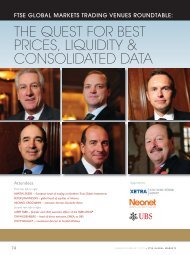 the quest for best prices, liquidity & consolidated data - Neonet