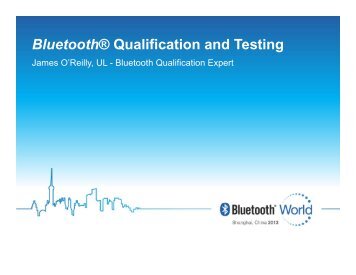 Bluetooth Qualification