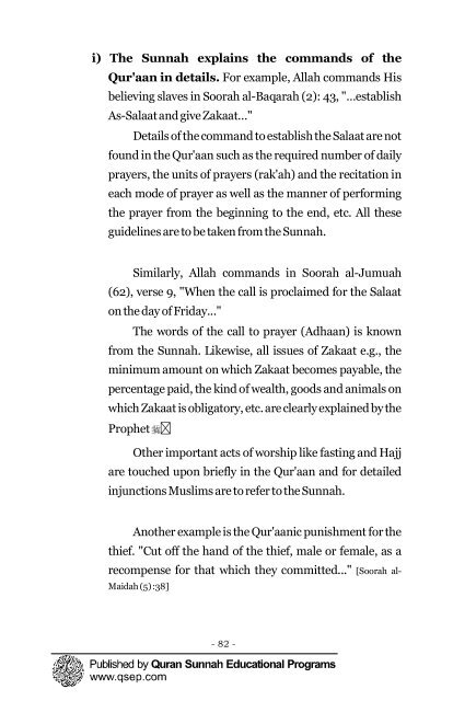 A critical analysis of the Modernists and the Hadeeth ... - Islam House