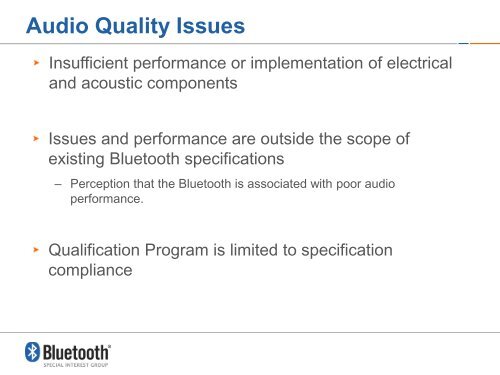 Bluetooth Interoperability & Testing