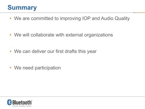 Bluetooth Interoperability & Testing