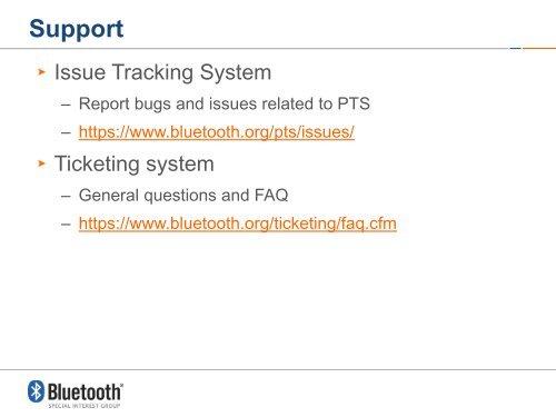 Bluetooth Interoperability & Testing