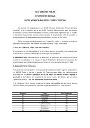 bases concurso pÃºblico departamento de salud ilustre ...