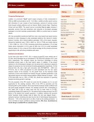 IPO Note | Justdial | Justdial Ltd (JDL) - InvestmentGuruIndia