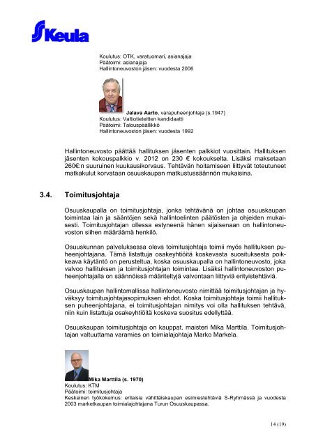 SOK:n Corporate Governance Statement - S-kanava