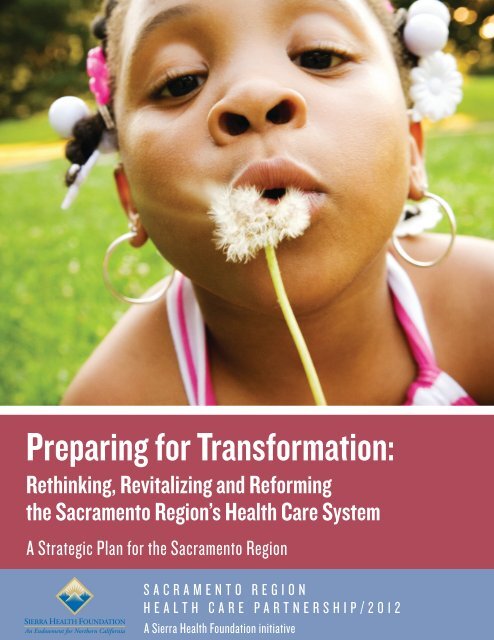 Strategic Plan - Sierra Health Foundation