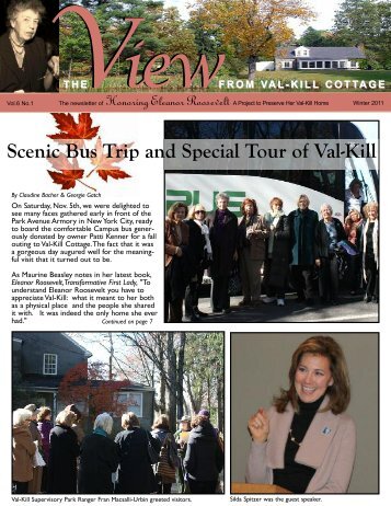 Scenic Bus Trip and Special Tour of Val-Kill - Honoring Eleanor ...