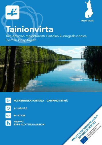 Tainionvirran melontareitillÃ¤ - Outdoors Finland