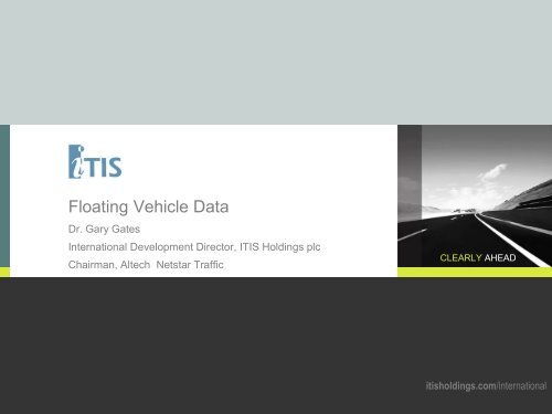 Floating Vehicle Data
