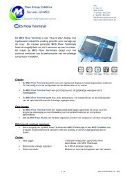 MES Flow Terminal - Maes Compressoren