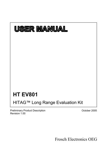 HT EV801 HITAGâ¢ Long Range Evaluation Kit - AdvanIDe