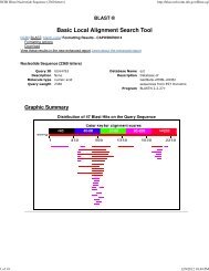 NCBI Blast:Nucleotide Sequence - Purdue Genomics Wiki