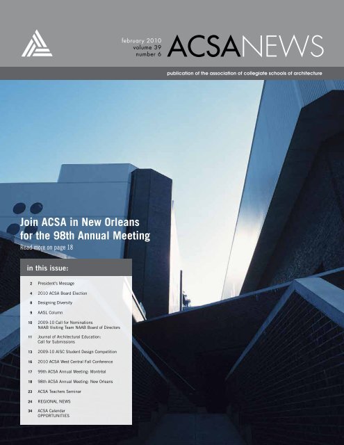 With Reunification New Orleans Becomes >> Join Acsa In New Orleans For The 98th Annual Meeting With Reunification New Orleans Becomes >> Join Acsa In New Orleans For The 98th Annual Meeting