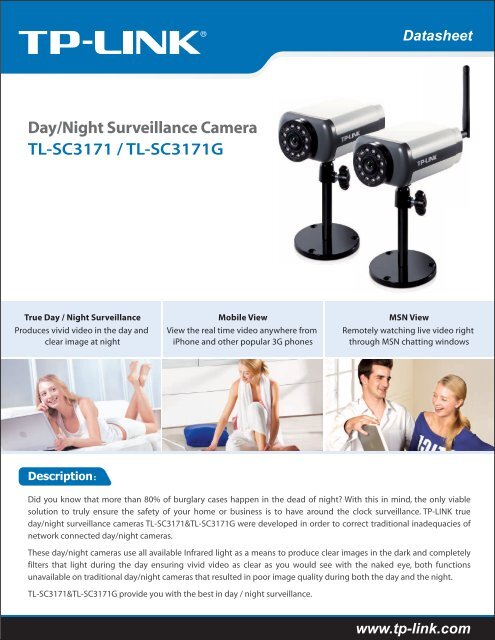 TL-SC3171 / TL-SC3171G Day/Night Surveillance Camera