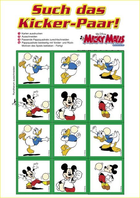 Micky maus bilder zum ausdrucken