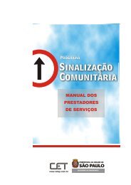 manual dos prestadores de serviÃ§os - CET