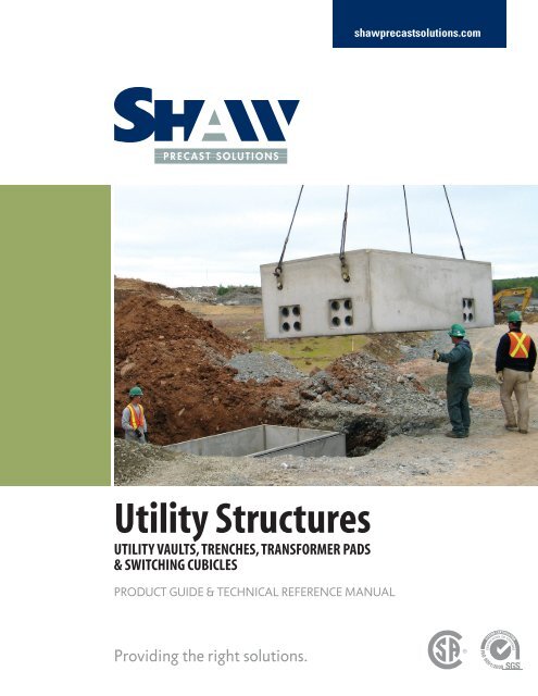 Utility Structures - Shaw Precast Solutions