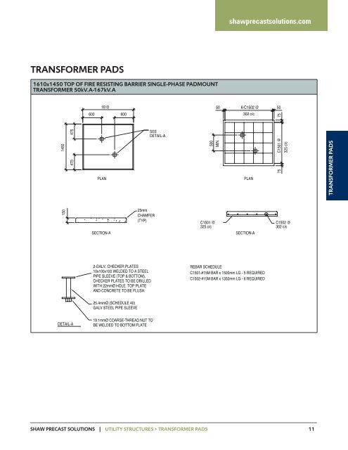 Utility Structures - Shaw Precast Solutions