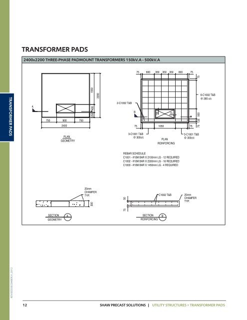 Utility Structures - Shaw Precast Solutions