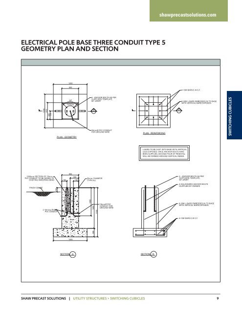 Utility Structures - Shaw Precast Solutions