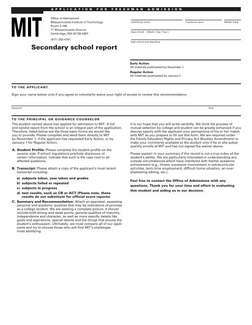 What Is A Secondary School Report What Is A Secondary School Report