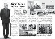 Kirchen-Bauherr feierte JubilÃ¤um - Gemeinde St. Kanzian