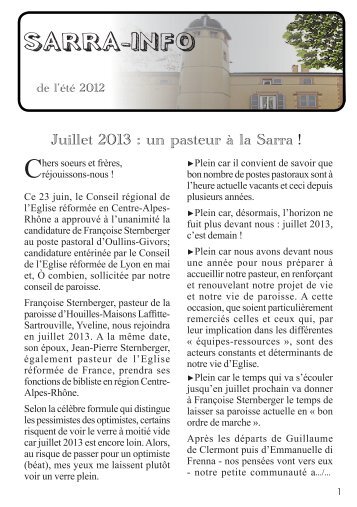 SARRA-INFO - Oullins - Free