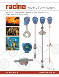 Vortex Flow Meters - Axiom-Northwest