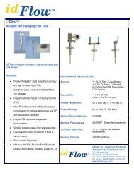 Pitot Tubes - Axiom-Northwest