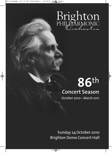 Download Concert Programme - Brighton Philharmonic Orchestra