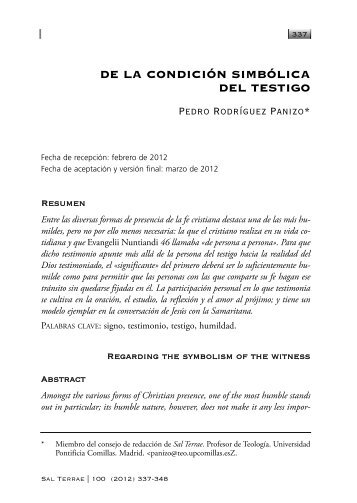 int. Abril 2012:int. REV. diciembre 2006-grafo - Editorial Sal Terrae