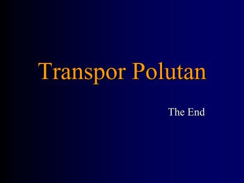 TS Transpor Polutan - istiarto