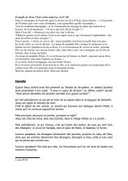 Ãvangile de JÃ©sus Christ selon saint Luc (4,21-30) Dans la ...