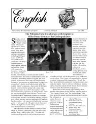 2005-2006 Newsletter - Department of English - University of Oregon