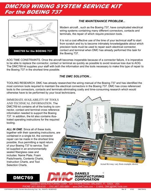 Dmc Crimp Chart