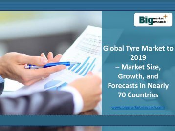 Global Tyre Market to 2019 in 70 Countries Growing or Decreasing?