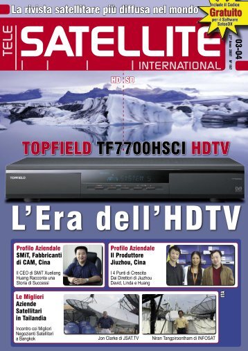 Il Mondo dei Satelliti - TELE-satellite International Magazine