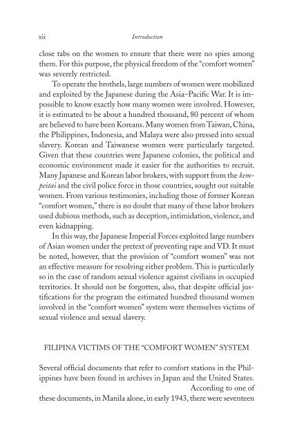 Comfort Woman : a Filipina's Story of Prostitution and Slavery Under ...