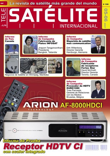 Receptor HDTV CI - TELE-satellite International Magazine