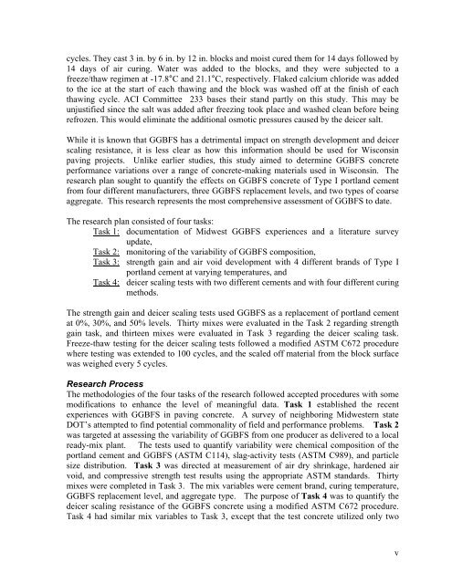 Effects of Ground Granulated Blast Furnace Slag in Portland Cement ...