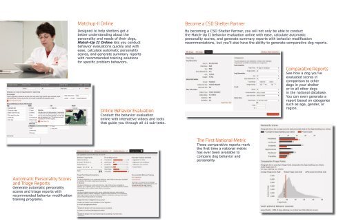 Match-Up II Brochure - Center for Shelter Dogs