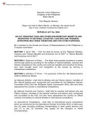 Republic Act 9064 - PSC.GOV.PH - Philippine Sports Commission