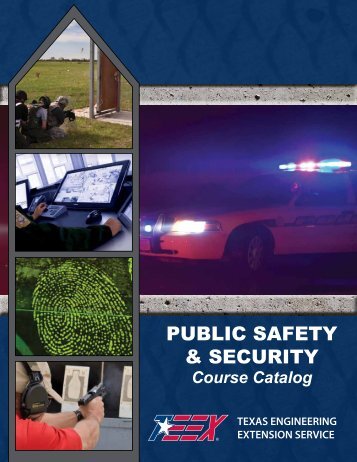 PUBLIC SAFETY & SECURITY - Texas Engineering Extension Service