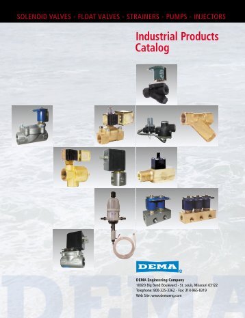 DEMA Industrial Prod. Cat. '07 - Pumps & Pressure Inc.