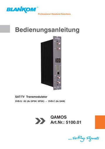 qamos - BLANKOM Antennentechnik GmbH