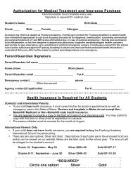 Student/Parent Handbook 2012-2013 - Fryeburg Academy