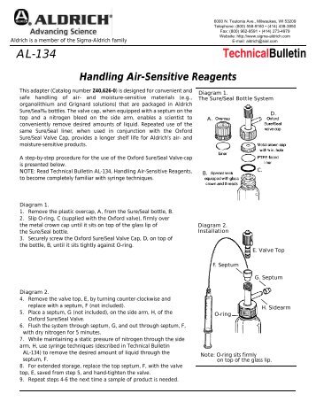 Handling Air-sensitive Reagents