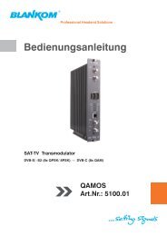 qamos - BLANKOM Antennentechnik GmbH