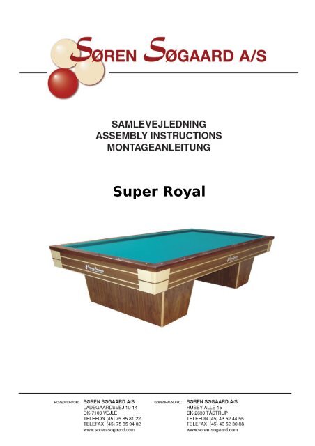 Super Royal - Soren-sogaard.com